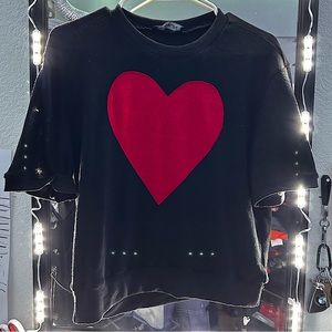 ASOS Knitted Heart Top [NWT]